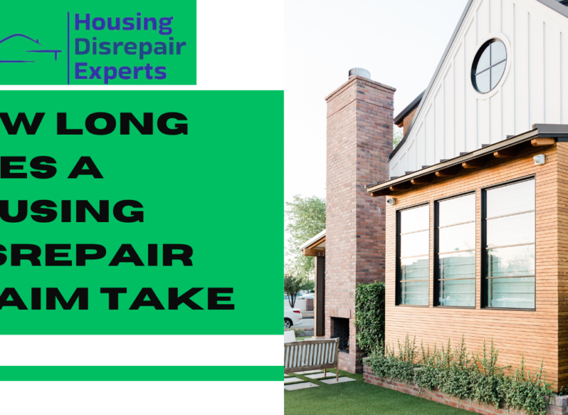 how long does a housing disrepair claim take