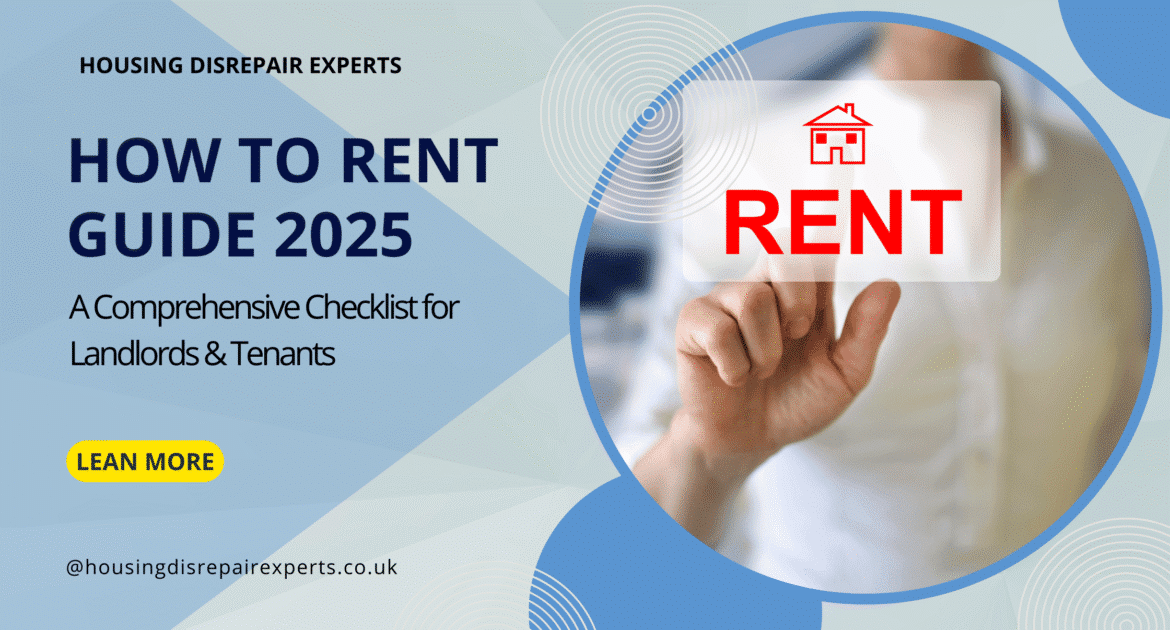 How to Rent Guide 2025 A Comprehensive Checklist for Landlords & Tenants