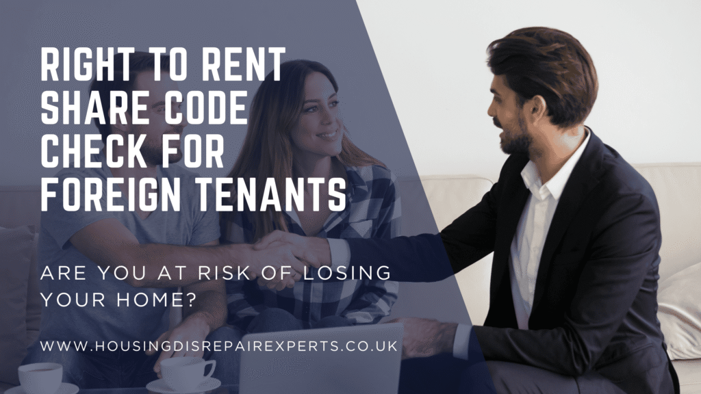 Right to Rent Share Code Check