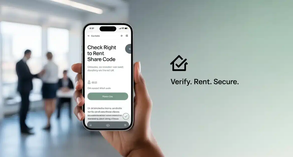 Check Right to Rent Share Code